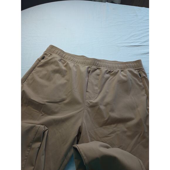 Public Rec 44x32 Daymaker Pull-On Drawstring Performance Sweatpants Tan - Picture 2 of 8